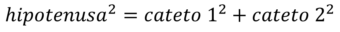 formula teorema pitagoras