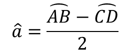 formula angulo vertice exterior
