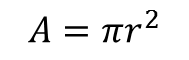 formula area