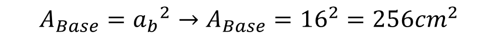 piramide area exemplo 3
